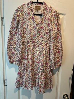 Clara Sunwoo Pink Floral Mini Dress